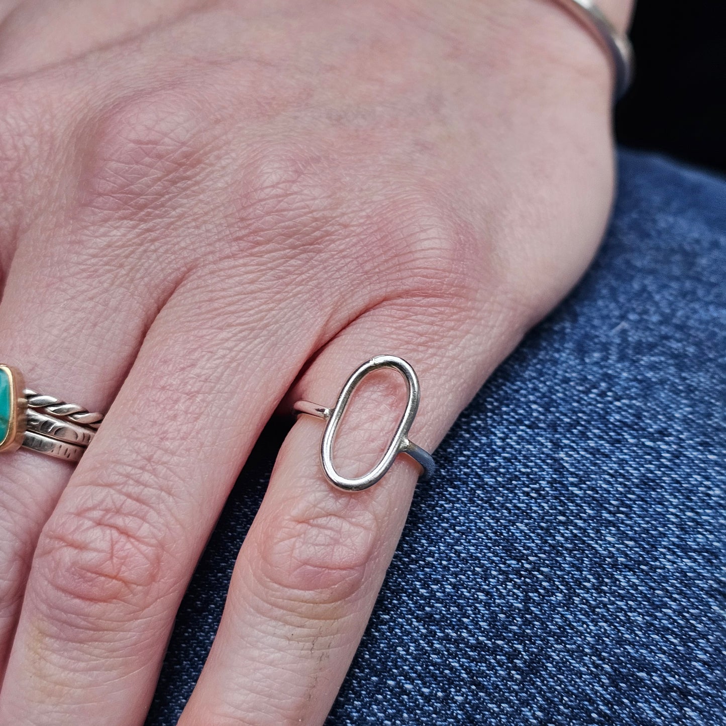 Size 4 & 6.5 // Simply Sterling Thin Link