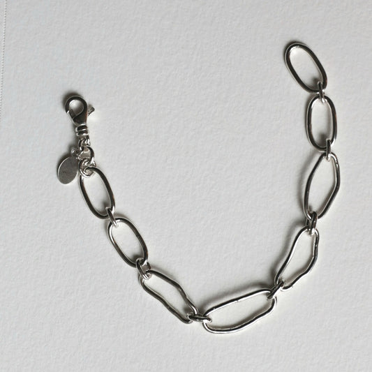 Chain Bracelet - Organic Shape Links