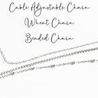 Sterling Silver Chains – Choose Your Length