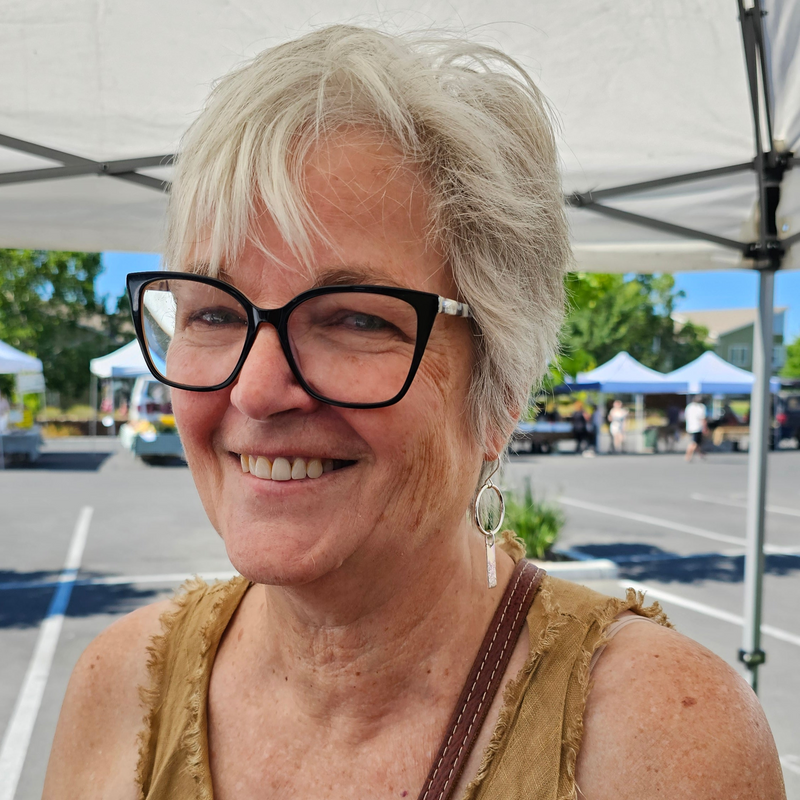 Customer wearing jewelry