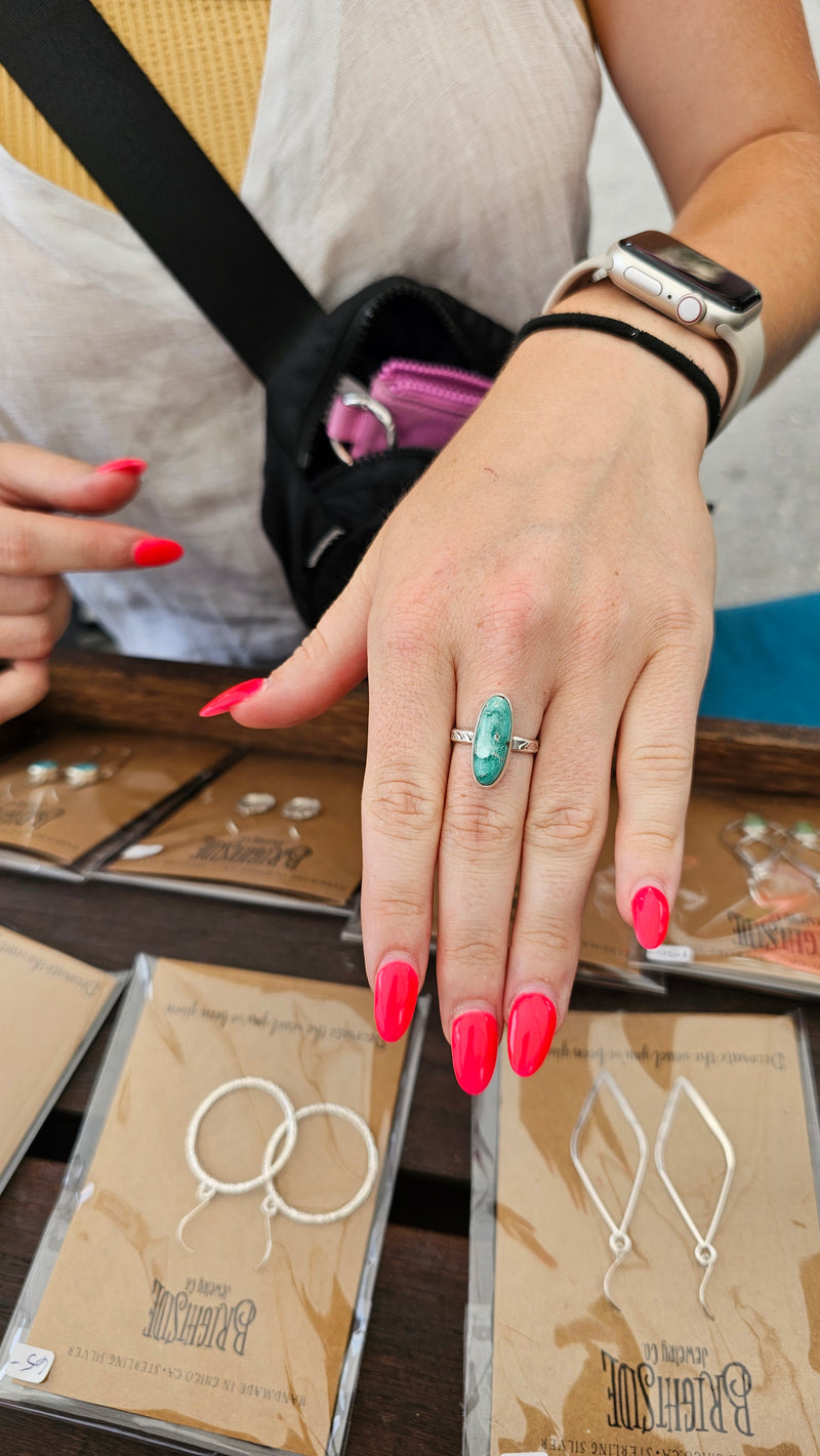 Customer wearing jewelry