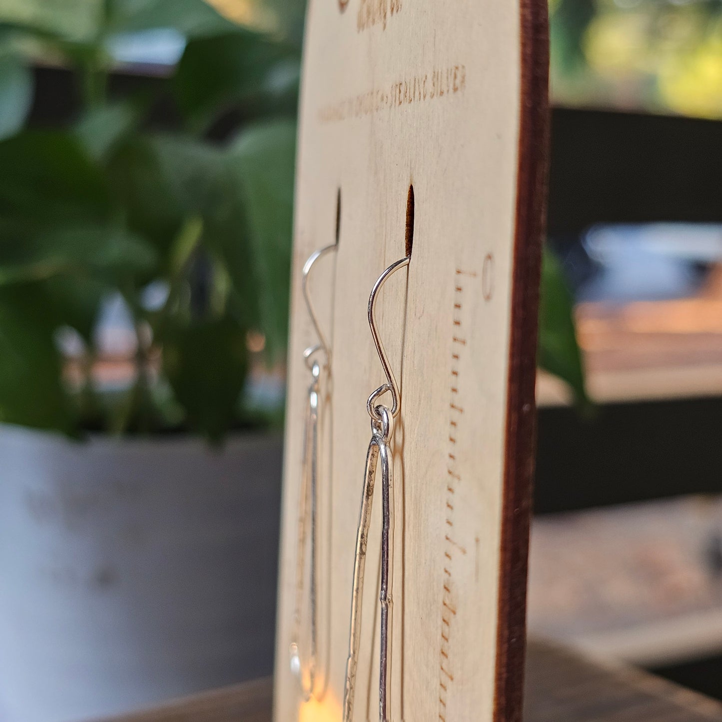 Long Rounded Teardrop - Textured on bottom