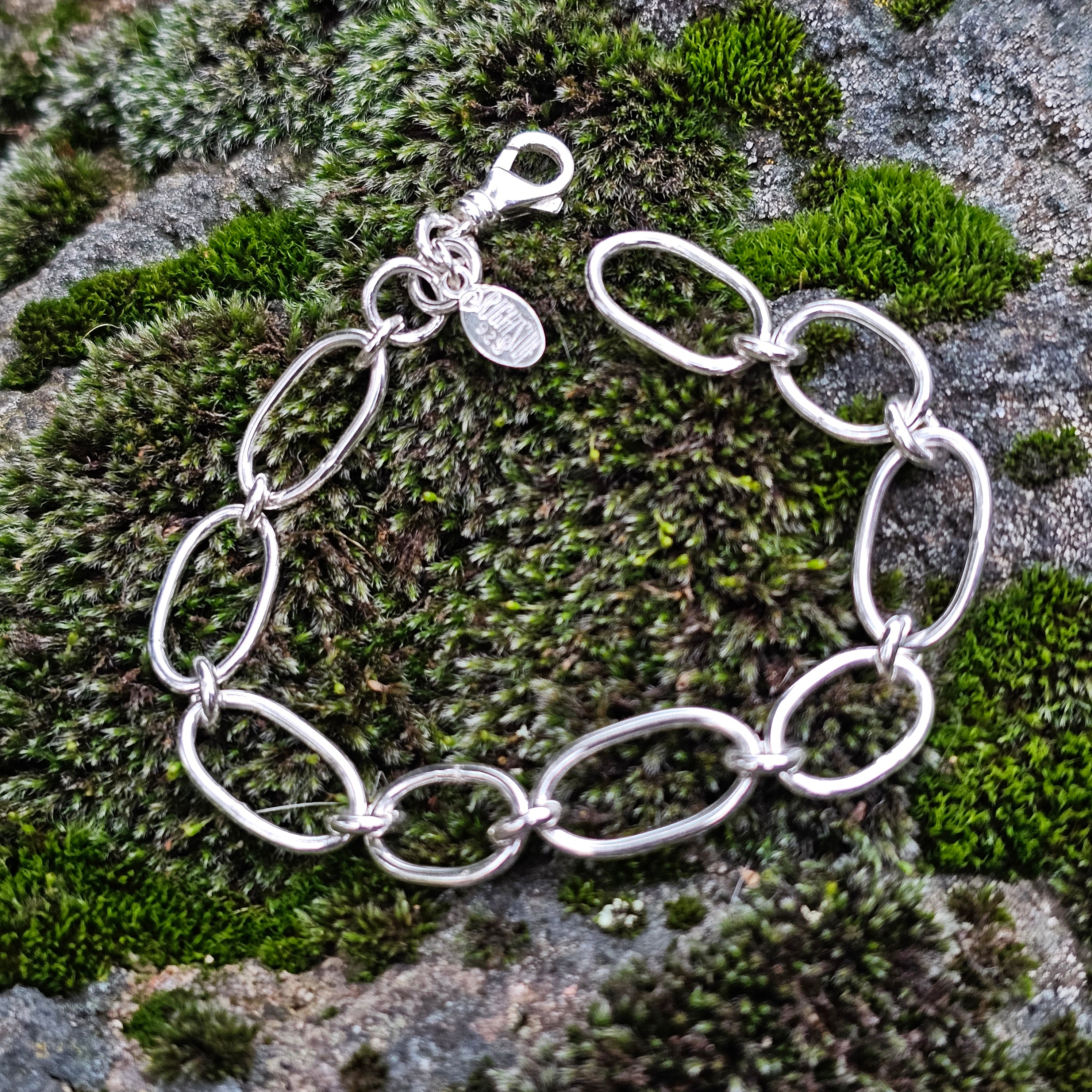 Chain Bracelet - Oval Links - Alternating Size Links