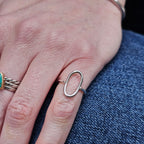 Size 4 // Simply Sterling Thin Link