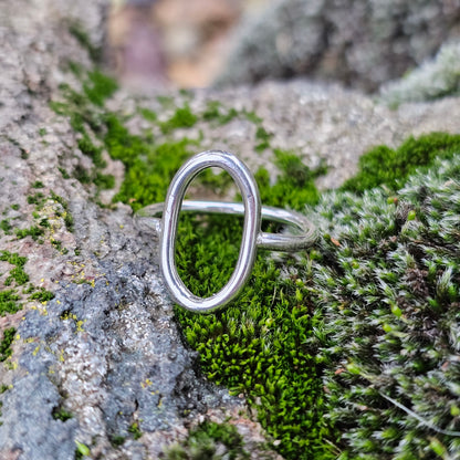 Size 8.5 // Simply Sterling Chunky Link Ring