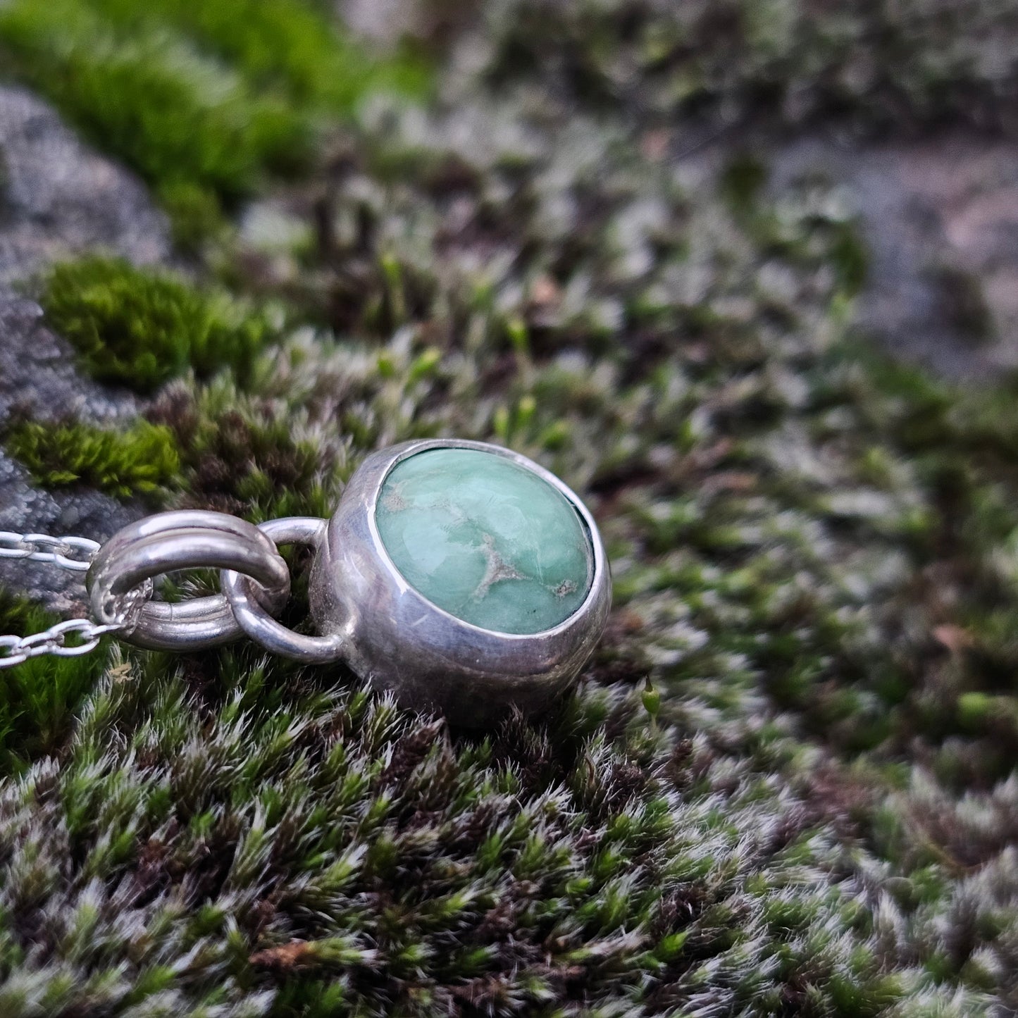 Gem Grade Variscite Pedant + Chain Options