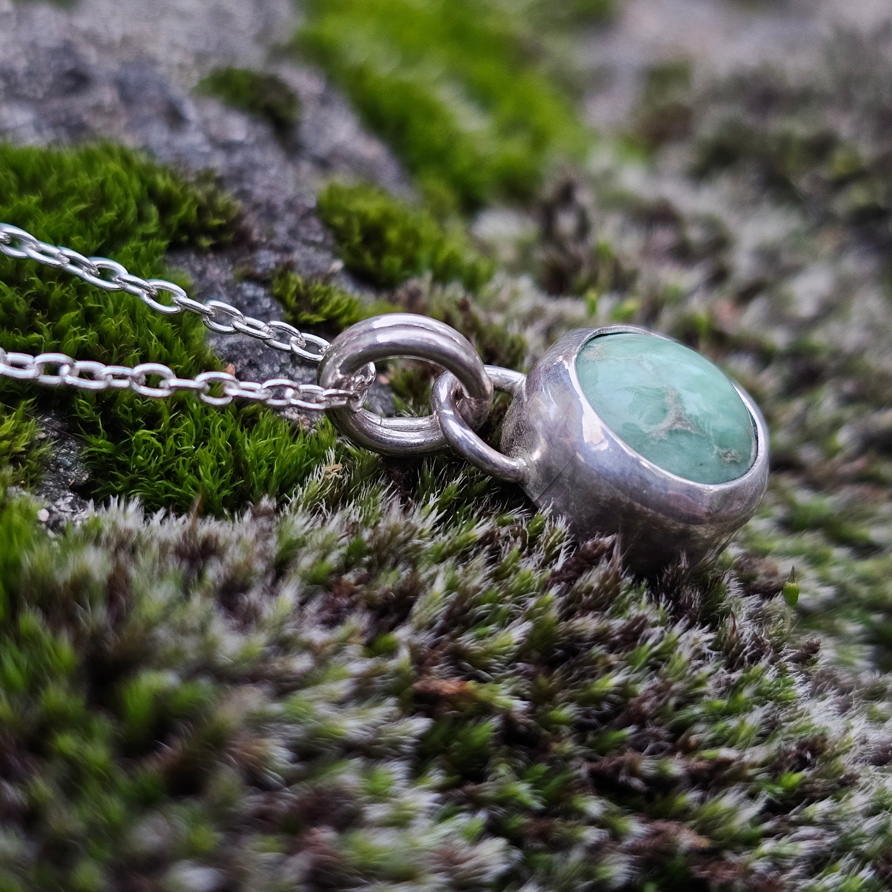 Gem Grade Variscite Pedant + Chain Options