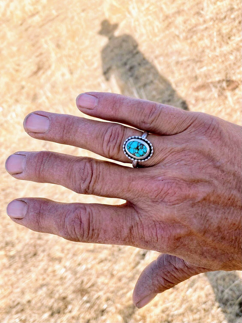 Customer wearing jewelry