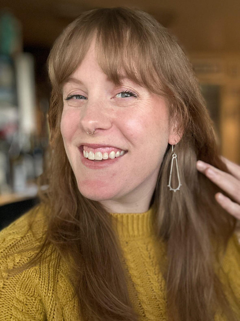 Customer wearing jewelry