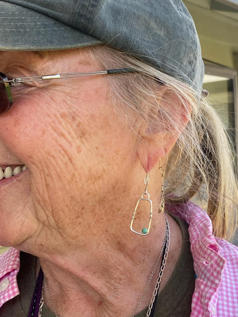 Customer wearing jewelry