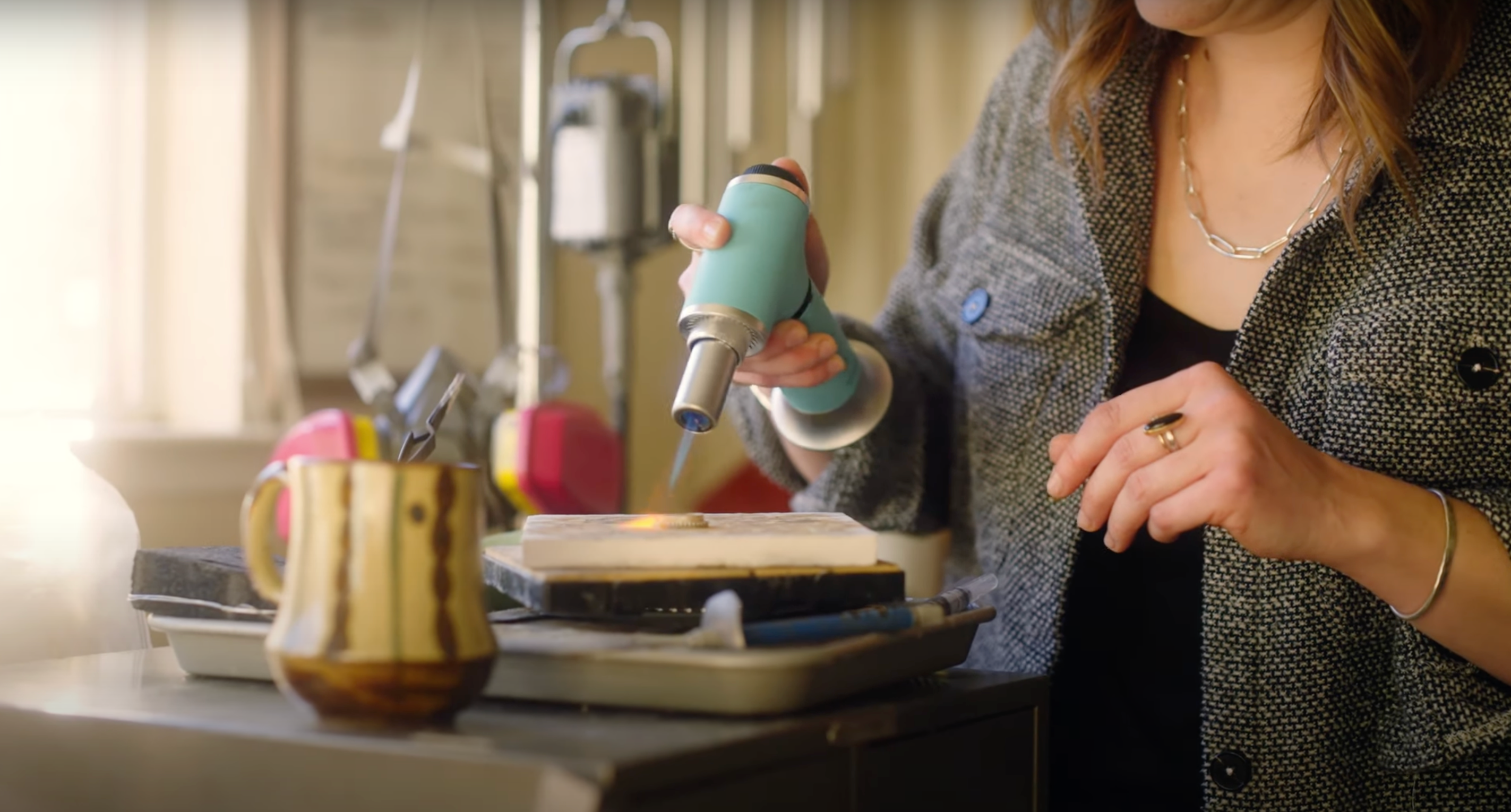Load video: Introduction to Bright Side Jewelry Co. &amp; The Artist who creates it all