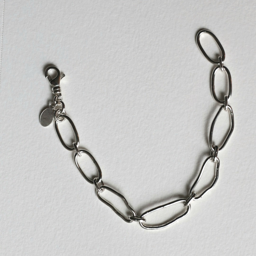 Chain Bracelet - Organic Shape Links