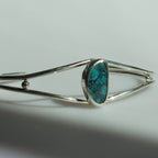 Turquoise Sterling Silver Cuff Bracelet – 7 Inches