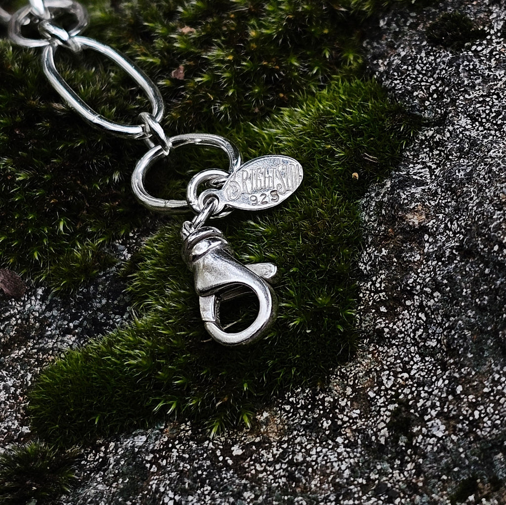 Chain Bracelet with Turquoise Stone