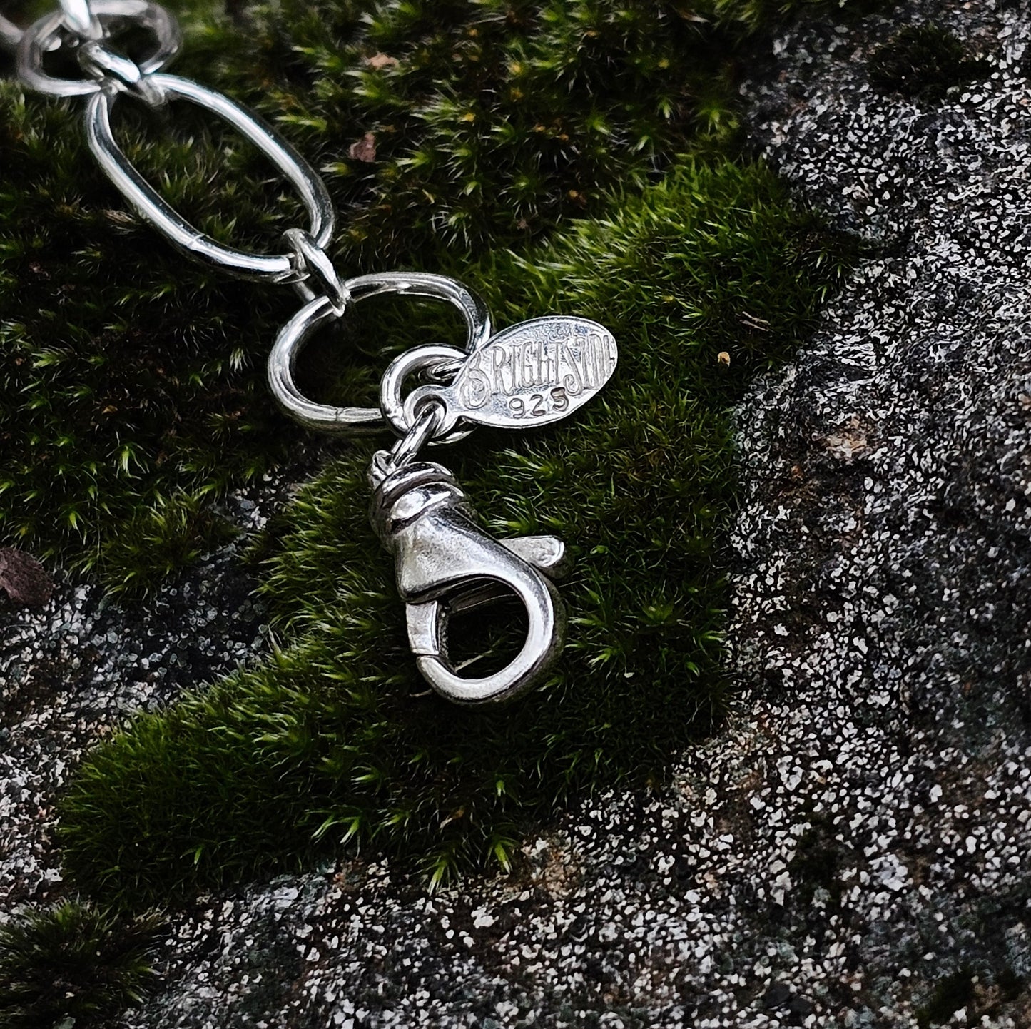 Chain Bracelet with Turquoise Stone