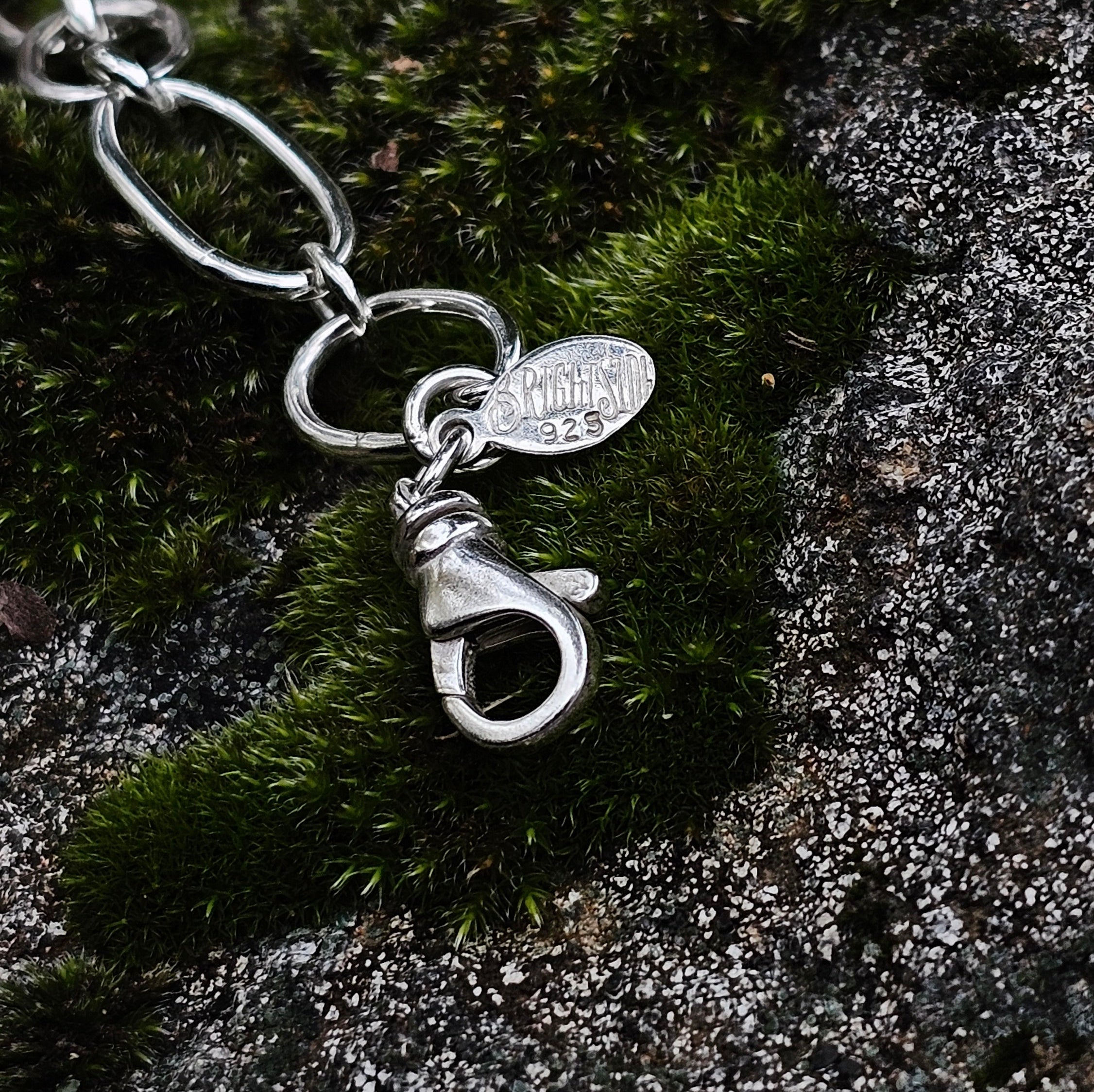 Chain Bracelet with Turquoise Stone