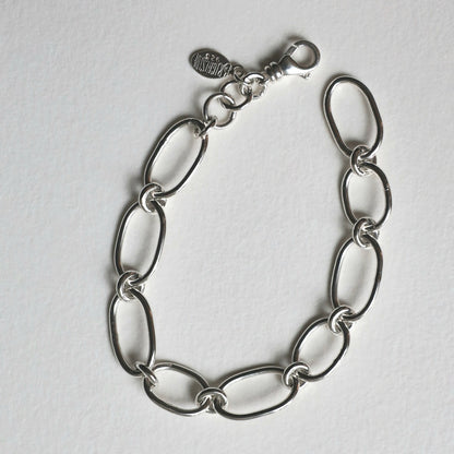 Chain Bracelet - Oval Links - Alternating Size Links