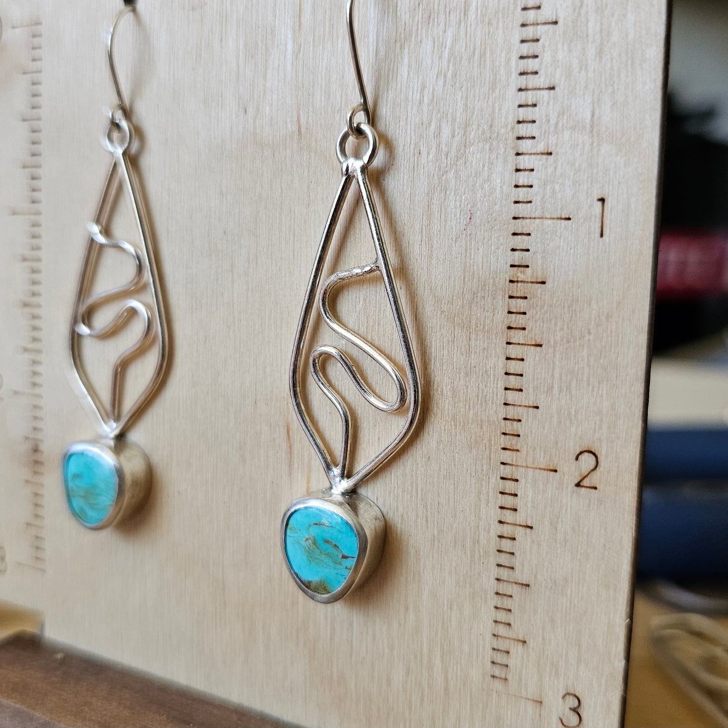 Journey Kingman Turquoise Earrings