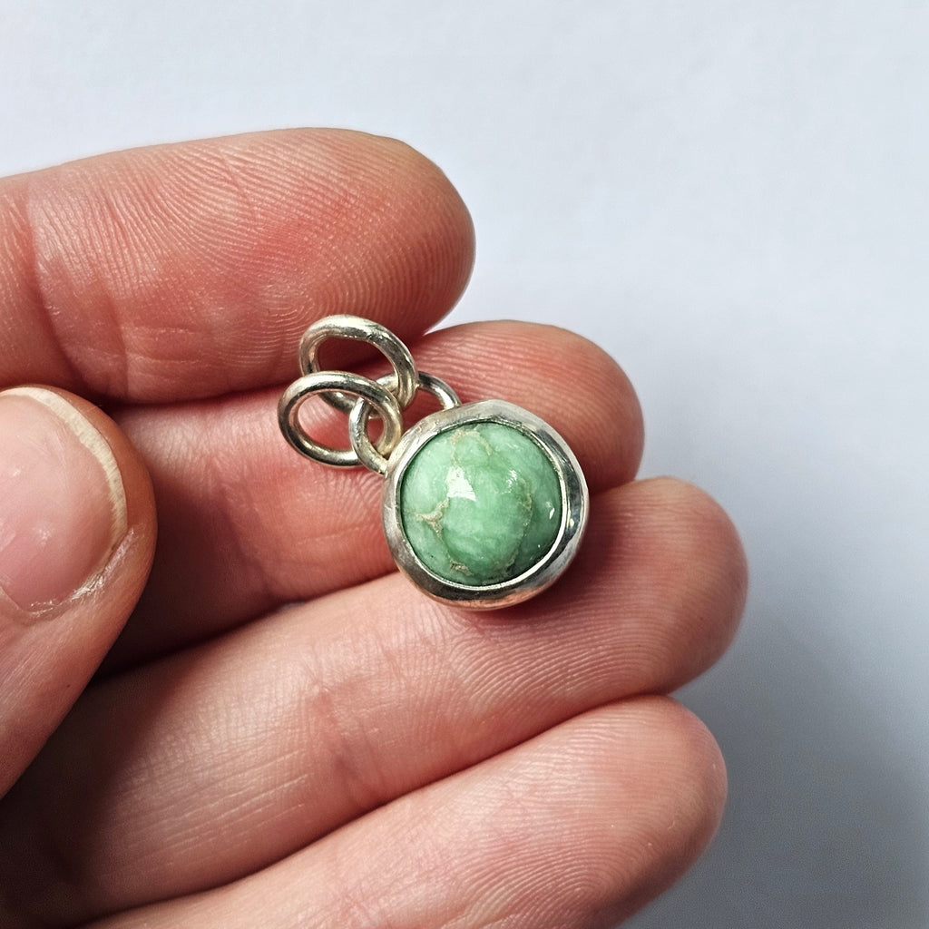 Gem Grade Variscite Pendant