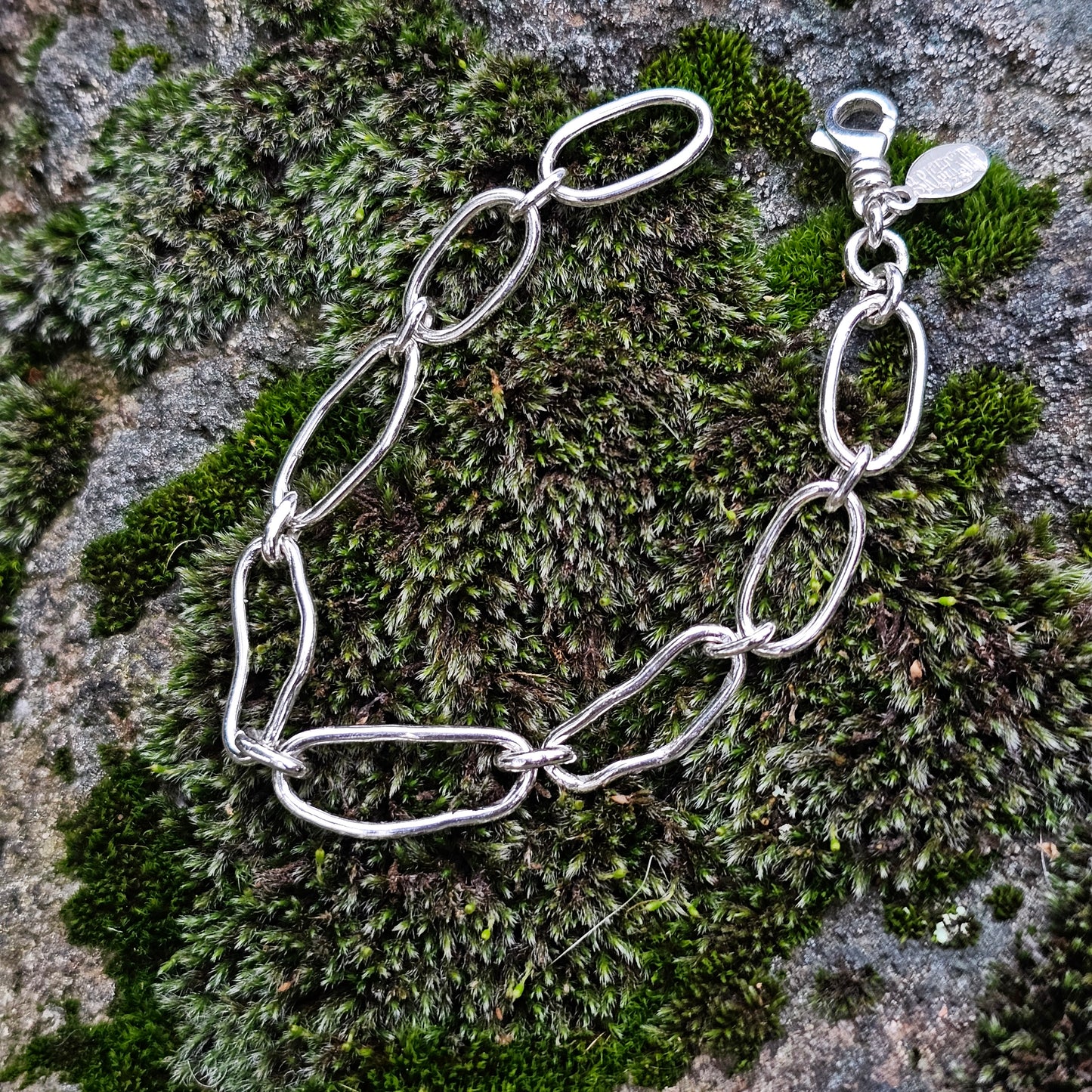 Chain Bracelet - Organic Shape Links