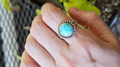 US SIZE 11 // Sterling Silver and Turquoise