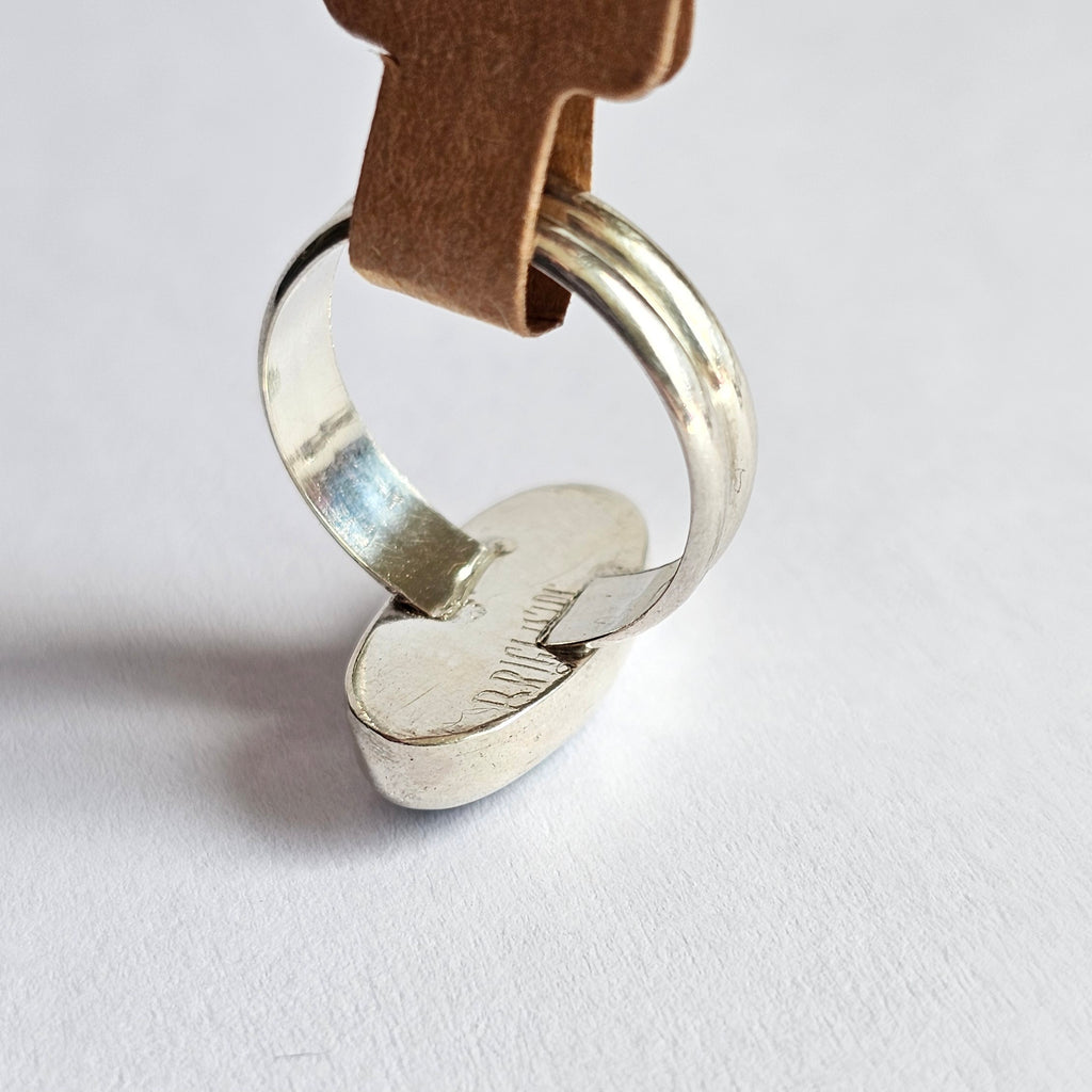 Handmade Sterling Silver Ring - Size 5.5 - Double Band